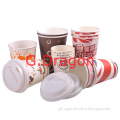 China Factory Produce Customized Logo Printed Beverage 8 Oz Single Wall Paper Cup